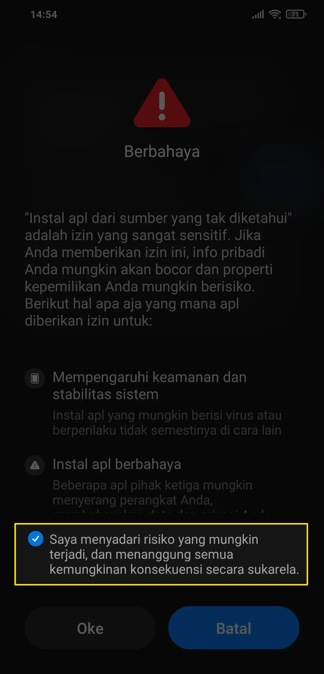 Langkah 4 Proses Instalasi
