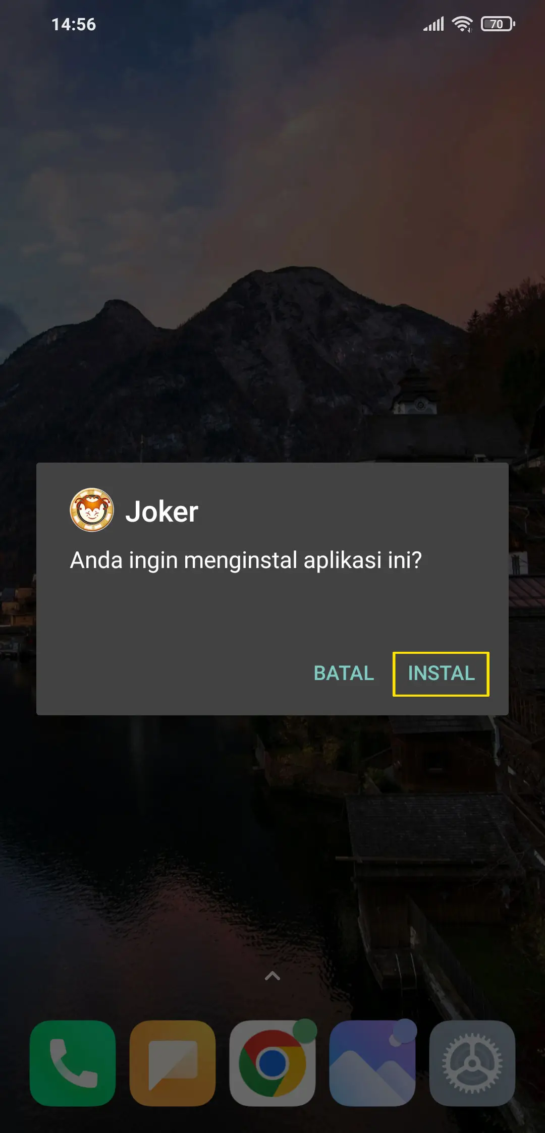 Langkah 5 Buka Aplikasi