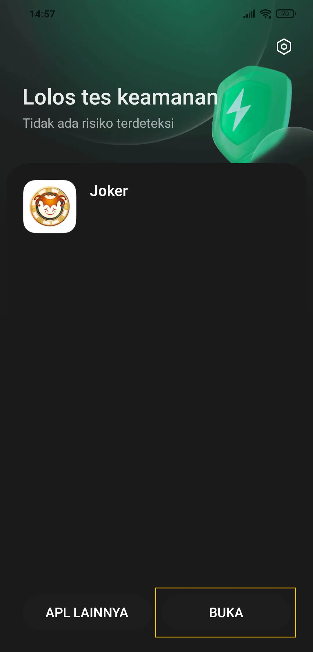 Langkah 6 Login dan Main